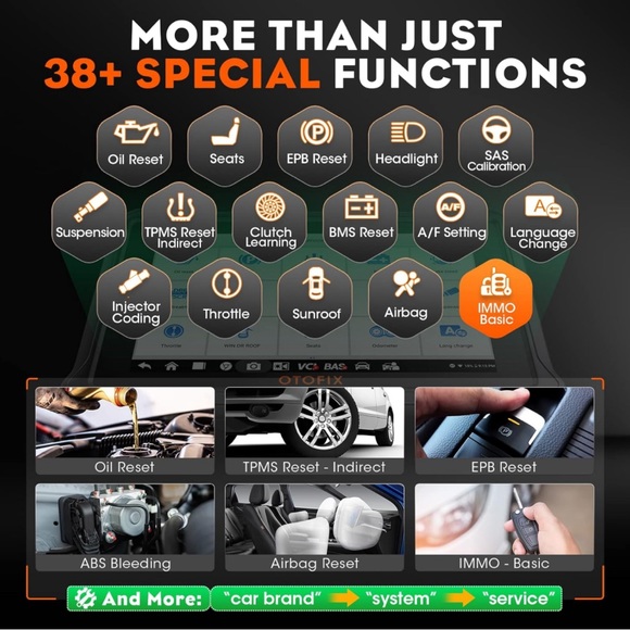 OTOFIX D1 Lite Car Bidirectional Scanner Auto Full System Diagnostic Tool - Picture 4 of 14